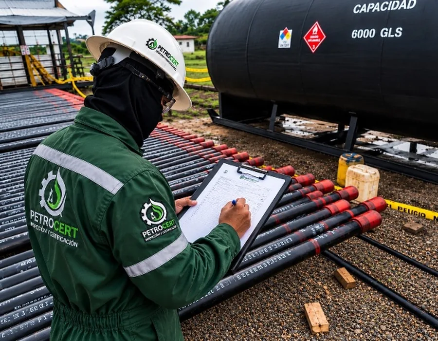 Trabajo de inspección de PETROCERT en campo